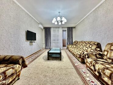 квартиры в районе бишкек парк: 3 комнаты, Риэлтор, Без подселения, С мебелью полностью