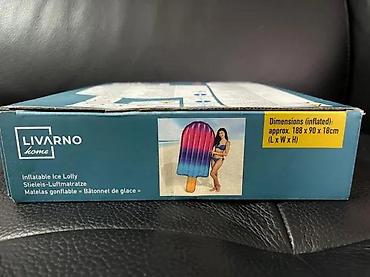 Bazeni i oprema: Naduvljivi dušek za bazen – „Ice Lolly“ - Brend: Livarno Home - — 5