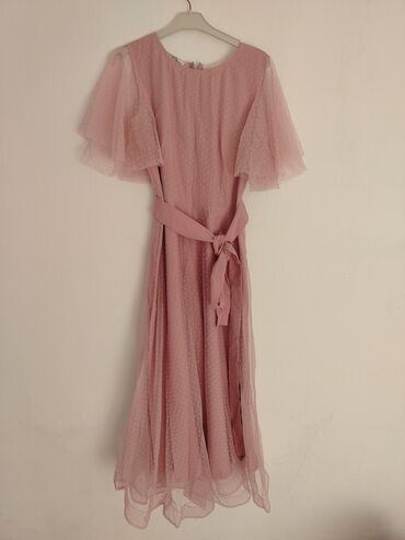 кожаная платья: Вечернее платье, Классическое, Длинная модель, Без рукавов, 3XL (EU 46)