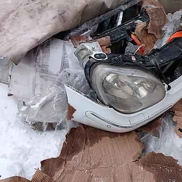 Передние фары: Передняя правая фара Mercedes-Benz 2004 г., Б/у, Оригинал — 8