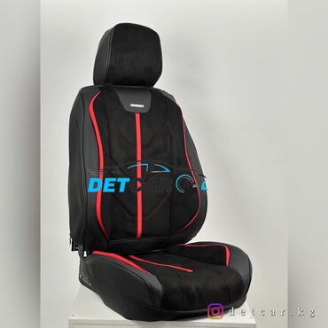 Чехлы и накидки на сиденья: Фирменные 5D чехлы Bizzon Закрывают боковину и спинку передних — 8