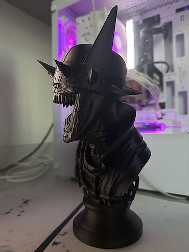бандит маска: Бюст «The Batman Who Laughs» (DC Comics) — декоративная статуэтка - — 4