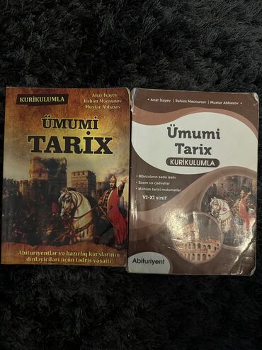 ümumi tarix qayda kitabi pdf: Ümumi tarix Anar İsayev kurikulumla hərəsi 4,99 AZN (Cırıx