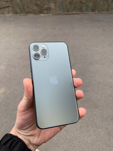 iphone 11 64гб: IPhone 11 Pro, Б/у, 64 ГБ, Alpine Green, Защитное стекло, Чехол, 91 %