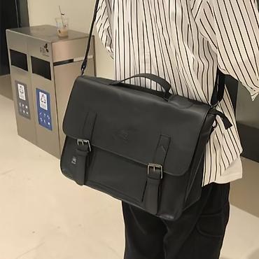 Портфели: Портфель, Новый, Материал: Экокожа, Унисекс — 2