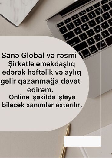 Taksi, logistika, çatdırılma: Global və rəsmi şirkətlə əməkdaşlıq edərək həftəlik və aylıq gəlir
