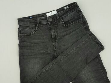 woskowane spodnie z wysokim stanem h m: FSBN, Jeans for women, size M (EU 38)