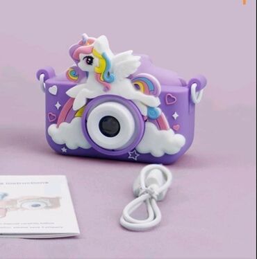 maske za telefon: Deciji fotoaparat Cena 3.400 dinara Unicorn Cartoon kamera za decu sa