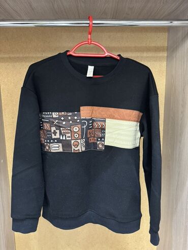 Толстовки: Мужская толстовка, 2XL (EU 44), Б/у, цвет - Черный, Самовывоз, Платная доставка