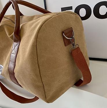kipling monkey: Дорожная сумка-баул (duffle) из плотного канваса с контрастными — 2