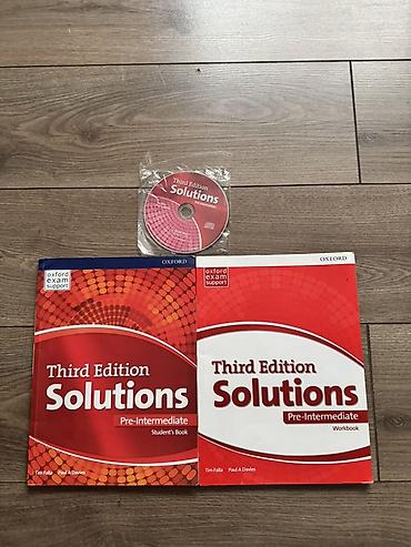 Учебники английского языка с диском с аудио задачами Solutions (Third