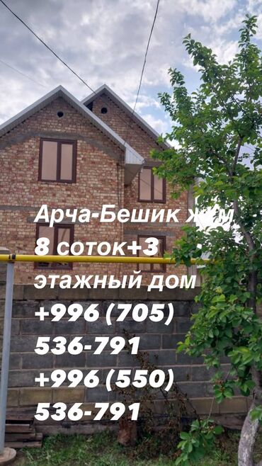 дом возле речки: Дом, 320 м², 11 комнат, Собственник, ПСО (под самоотделку)