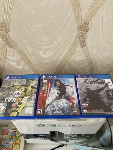 ps4 satılır: 3 ədəd PS4 diski 3ü birlikdə satılır. Cəmi 20 azn. Ciddi