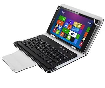 ipad 10 nəsil: Qızılı rəngdə planşet üçün örtük + Bluetooth klaviatura dəsti — 7