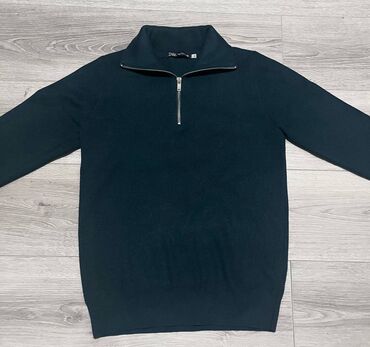 Другая мужская одежда: ПОЛУЗАМОК ZARA изумрудного цвета состояние : новый не подошел по