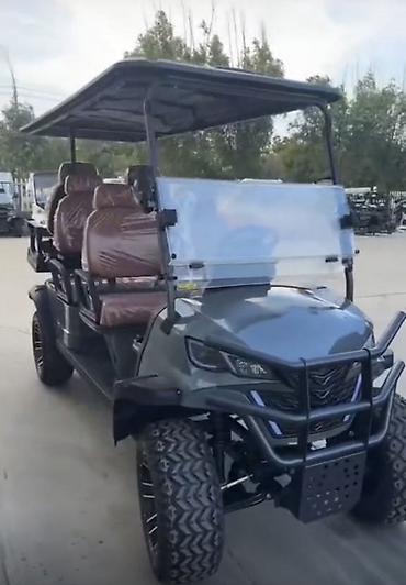 Грузовые тачки: Elektrikli 8 nəfərlik golf karı / transfer buggy - Geniş tutum: 4 — 4