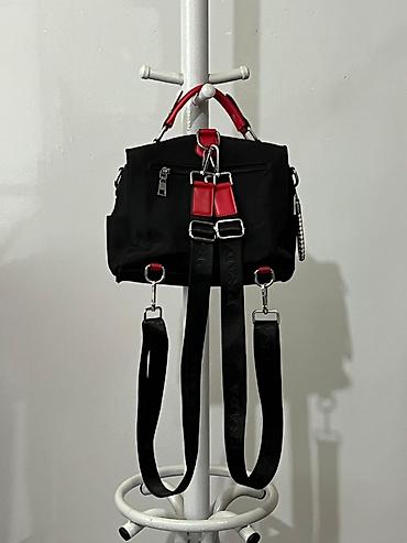 Классические сумки: Классическая сумка, Prada, Китай, Материал: Комбинированный материал, Застежка на молнии, Женские, Новый — 4