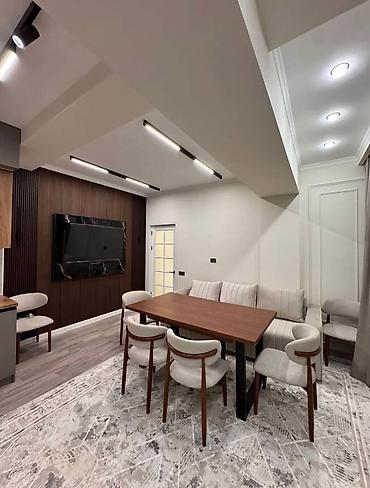 flat osh: 2 комнаты, 55 м², Пишпек Элитка, 13 этаж, Дизайнерский ремонт — 2