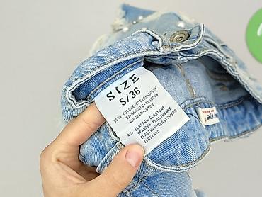 diker jeans: Szorty damskie, rozmiar S — 5