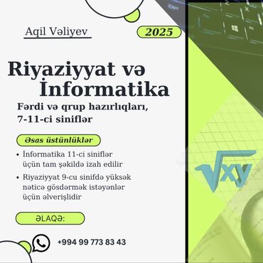 Repetitorlar: Repetitor, İnformatika, Azərbaycan dili, İmtahanlara hazırlıq