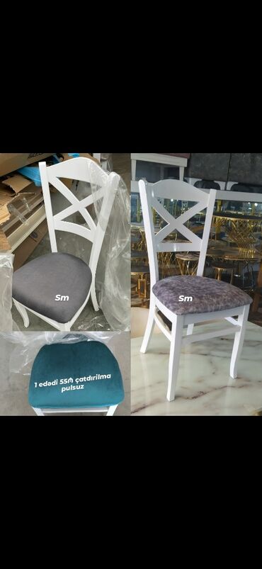 Sifarişlə masa və oturacaq dəstləri: ✔️Sifarişlə✔️ ✔️Kuxna üçün stol stul dəsti✨✨. 2 stul masa künc divan — 2