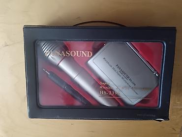 сделаю: Беспроводной микрофонный комплект PANASOUND HS-239S Комплектация: - — 4