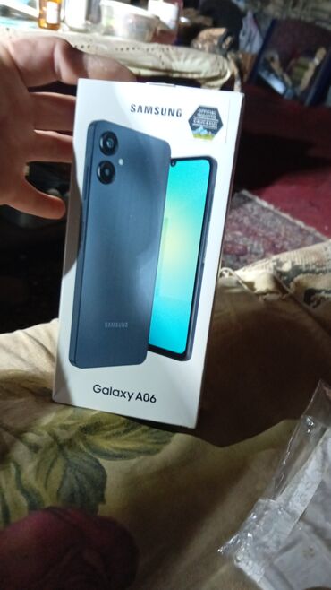 redmi airdots 2 характеристики: Samsung Galaxy A06, rəng - Qara, Sənədlərlə
