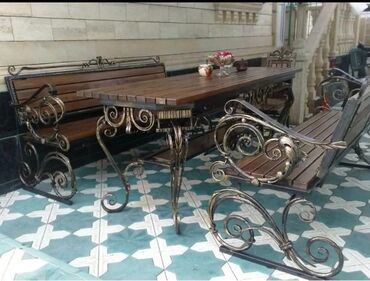 Həyət darvazaları: Metal EN MMC olaraq istədiyiniz forma və ölçüde demir işlerinin — 14