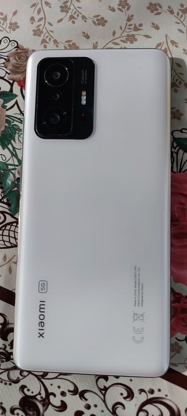 телефон fly fs520 selfie 1: Xiaomi 11T, 256 ГБ, цвет - Белый, 
 Отпечаток пальца, Face ID