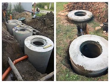 Железобетонные (ЖБИ) кольца для септика: Железобетонное (ЖБИ) кольцо для септика Размер: 150 x 90 x 9 см, Платная установка, В розницу — 19
