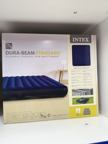матрас для лежачих больных с туалетом: Надувной матрас Intex Dura-Beam Standard Classic Downy Air Mattress —