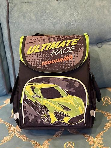 Məktəb çantaları: Məktəb çantası – “Ultimate Race” dizaynı - Rəng/üslub: Qara əsaslı — 2