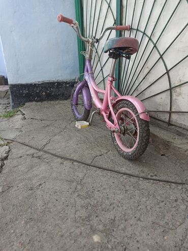 рация б у: Балдар үчүн велосипед, 2 дөңгөлөктүү, 4 - 6 жаш, Кыз үчүн, Колдонулган