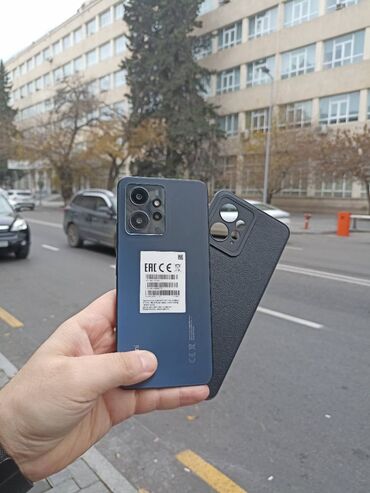 Xiaomi: Xiaomi Redmi Note 12, 128 GB, rəng - Qara, 
 Zəmanət, Barmaq izi, Simsiz şarj