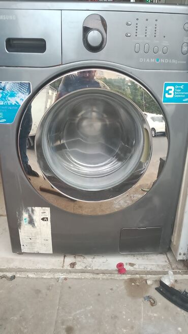 tikiş maşını ustası: Paltaryuyan maşın Samsung, 6 kq, Avtomat, Qurutmasız, Kredit yoxdur