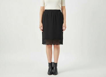 plisowane spódnice z koronką: Spódnica damska, rozmiar S