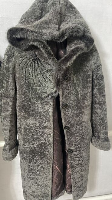 женские рубашки бишкек: Шуба, Каракуль, По колено, С капюшоном, XL