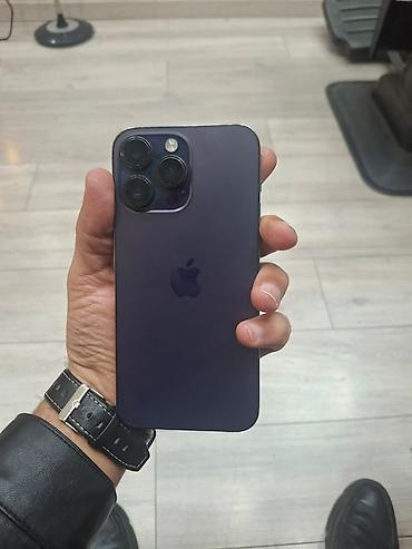 14 plus: IPhone 14 Pro Max, 256 GB, Deep Purple, Simsiz şarj — 1