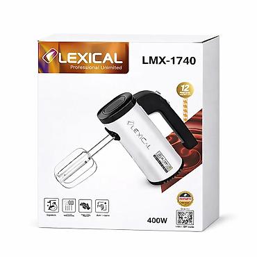 Миксеры: Məhsul №: 9960 Məhsulun adı: Mikser Lexical LMX-1740 400W Brend — 1