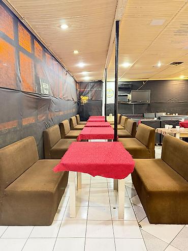 restoran divanlari: Kafe restoran chay evi uchun divan desti her desti 190 Azn. 5destdir — 1