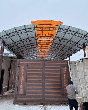 Сварка: Выполняем сварочные работы навесы Арка односкатные,конвертные все — 13