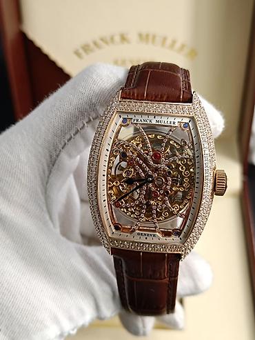 das sekilleri: Franck Muller Skeleton Tonneau saatları Xüsusiyyətlər: - Korpus — 7