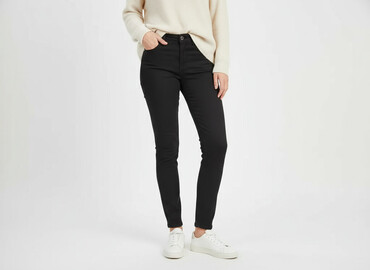 jeansy stradivarius czarne: Zara, Jeansy damskie, rozmiar M