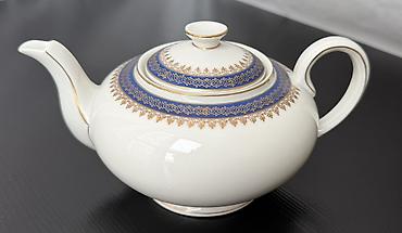 xrom caydan: Çay dəsti, rəng - Ağ, Farfor, 6 nəfərlik, Polşa — 4