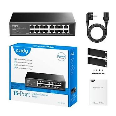 tp link modem satilir: Cudy GS1016 – 16 Port Gigabit 10/100/1000 Mbps Metal Unmanaged Switch — 3