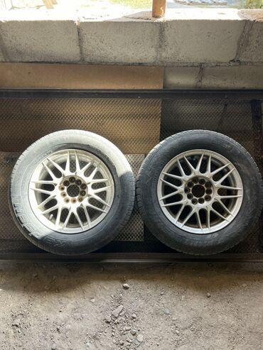 шины летние 205 65 15: Колеса в сборе 205 / 65 / R 15, Всесезонная, Б/у, Пара, Легковые, Литые, отверстий - 10