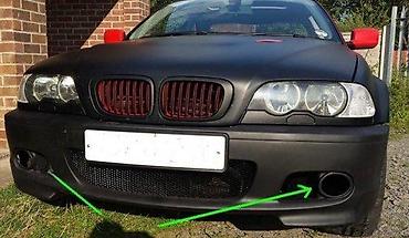 Car Lighting & Signaling: POKLOPCI OKVIRI ZA MAGLENKE PLASTIKE BMW E46 M BRANIK | Poklopci za — 3