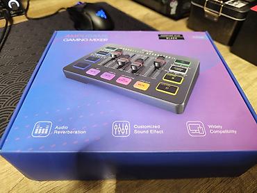 активный микшер: Аудиомикшер Fifine AmpliGame SC3 (Gaming Mixer), цвет черный — 4