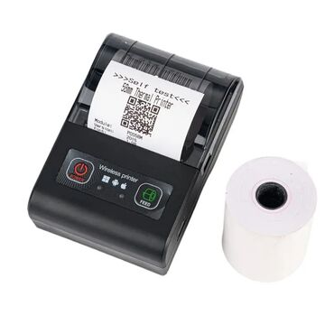 Торговые принтеры и сканеры: Беспроводной чековый принтер работает со всеми ККМ #о касса #мега