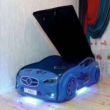 Uşaq üçün maşın çarpayıları: Yeni, Hazır, Maşın-çarpayı, Matras ilə, Siyirməsiz — 7